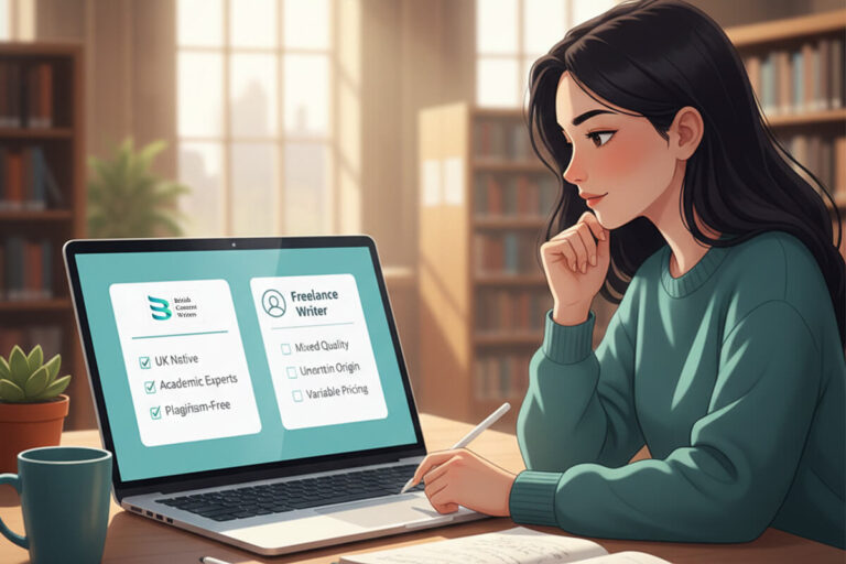 British Essay Writer vs Freelance Writers: What UK Students Should Know