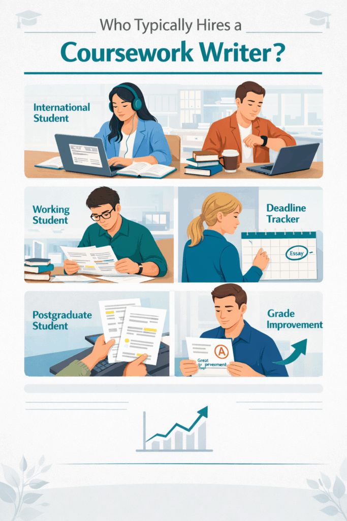 Who Typically Hires a Coursework Writer