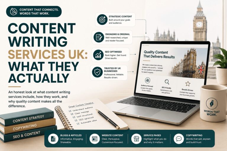 Content Writing Services UK What They Actually Cost