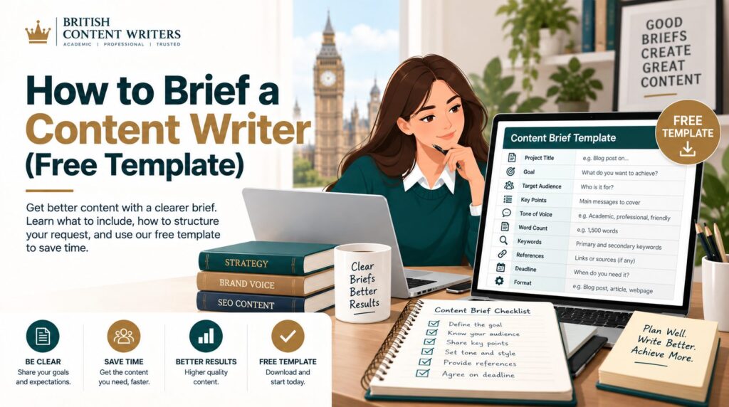 How to Brief a Content Writer (Free Template)