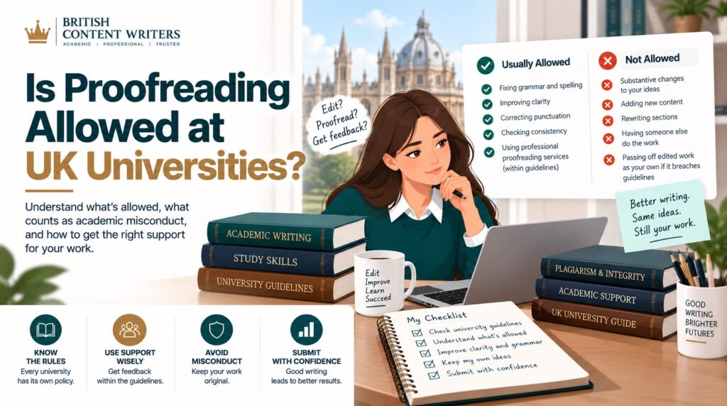 Is Proofreading Allowed at UK Universities?